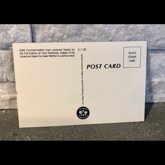 PERFECT GIFT Beautiful Hardback Coffe Table Book about Linen Postcards - Picture 9 of 9